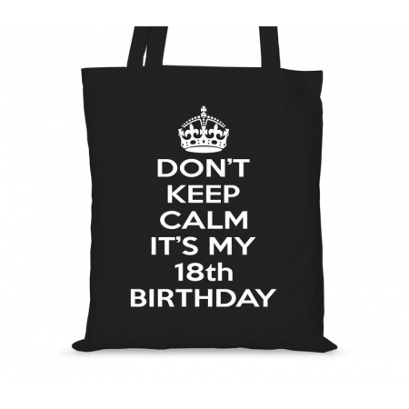 Torba bawełniana na 18 urodziny Don't keep calm